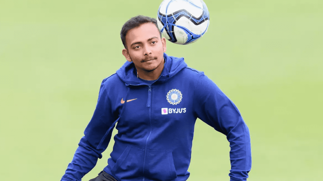 Prithvi Shaw